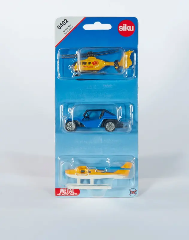 SIKU Blister set - akčný set, 3 ks SIKU Blister set - akčný set, 3 ks