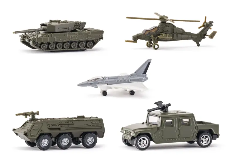 SIKU Military - Sada vojenských vozidiel, 5 ks