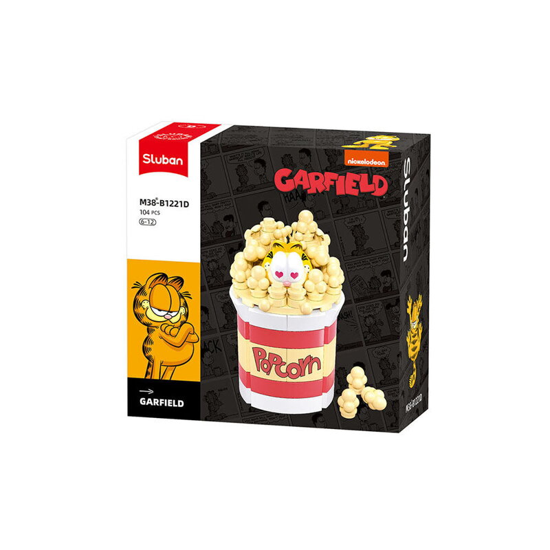 Sluban Builder M38-B1221D Garfield v popcorne Sluban Builder M38-B1221D Garfield v popcorne