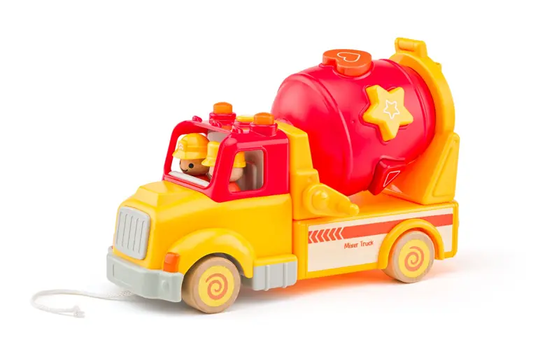 Woody Auto miešačka so zvukmi a svetlom Woody Auto miešačka so zvukmi a svetlom
