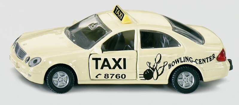 SIKU Blister - Taxi Mercedes E Class 1:55