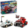Silver a jeho auto vs. Knuckles a jeho monster truck