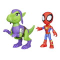 SPIDER-MAN SPIDEY AND HIS AMAZING FRIENDS 2-PACK FIGÚRIEK HRDINOVIA A DINO-ZLOČINCI