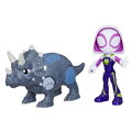 SPIDER-MAN SPIDEY AND HIS AMAZING FRIENDS 2-PACK FIGÚRIEK HRDINOVIA A DINO-ZLOČINCI