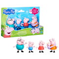 HASBRO - Prasiatko Peppa Pig rodinka, 5 figúrok