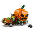 Pick-up s halloweenskymi tekvicami