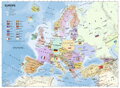 Mapa Európy 200 dielikov