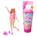 Barbie POP REVEAL Barbie šťavnaté ovocie - JAHODOVÁ LIMONÁDA