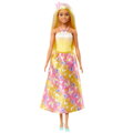 Barbie Rozprávková princezná - žltá