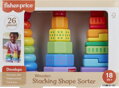 Fisher Price DREVENÁ VEŽA TVARY