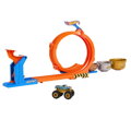 Hot Wheels monster trucks dráha  so slučkou a Bigfootom