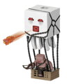 Minecraft veľká figúrka s ohnivou guľou