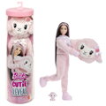 Barbie CUTIE REVEAL Barbie sladké mašle - ružové jahňa