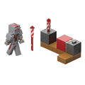 Minecraft 8CM FIGÚRKA S HERNOU AKCIOU - FIREWORK LAUNCHER