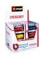 Bburago ASST 1:50 Emergency vehicles dodávky (24ks)