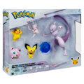 Pokemon sada 5 figurek (Pikachu, Pichu, Mew, Jigglypuff, & Mewtwo)