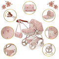Bella 2in1 Doll Pram with bag, Ballet Flora