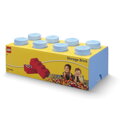 LEGO úložný box 8 - svetlo modrá