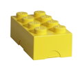 LEGO desiatový box 100 x 200 x 75 mm - žltá