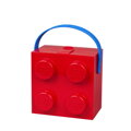 LEGO box s rukoväťou - červená
