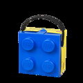 LEGO box s rukoväťou - modrá