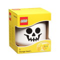 LEGO úložná hlava (veľkosť L) - kostlivec