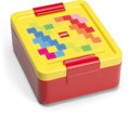LEGO Brick box na desiatu - červená/žltá