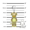LEGO Minifigures Triceratops svietiaca figúrka (HT)