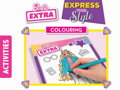 BARBIE SKETCH BOOK VYJADRU SVOJ ŠTÝL