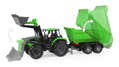 WORXX Traktor Deutz-Fahr s prívesom