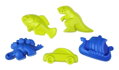 Súprava na piesok, 5 kusov, dinosaury