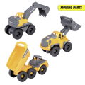 Stavebný set Volvo 3 ks, 16 cm