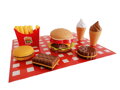 PLEJO Sada potravín fast food