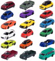 Autíčko kovové Street Cars, 18 druhů