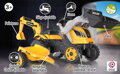 Šliapací traktor Builder Max s bagrom a vozíkom