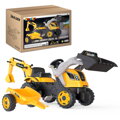 Šliapací traktor Builder Max s bagrom a vozíkom