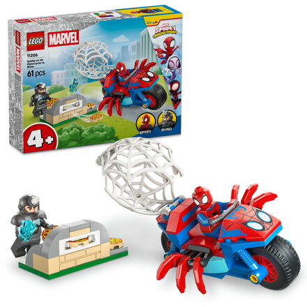 Spidey na motorke vs. Rhino