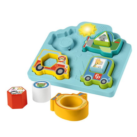 Fisher Price puzzle dopravné prostriedky so zvukmi