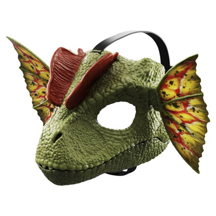 Jurassic World DILOPHOSAURUS maska na tvár  so zvukmi