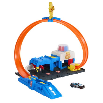 Hot Wheels city super policajná stanica