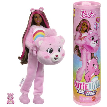 Barbie CUTIE REVEAL Barbie a starostliví medvedíkovia  - RUŽOVÁ