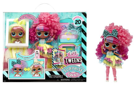 L.O.L. Surprise! Swap Tweens bábika a mini Tweens česacia hlava - Cora