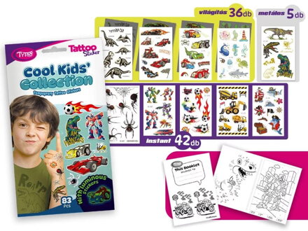 Cool Kids' Collection Tattoo Sticker Set