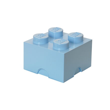 LEGO úložný box 4 - svetlo modrá