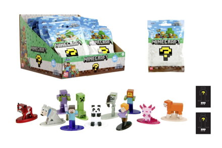 Minecraft Nanofigúrka v sáčku, DP24, 13 druhov