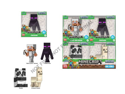 Minecraft Figurka 2,5", 4 druhy, DP12, wave 6