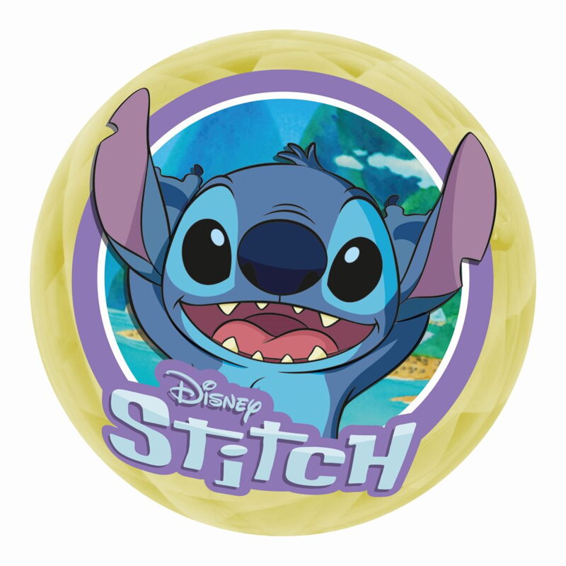 Míč svítící Stitch 100 mm