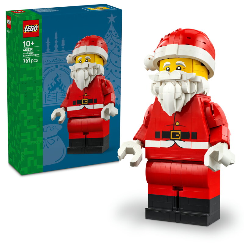 Zväčšená minifigúrka Santu