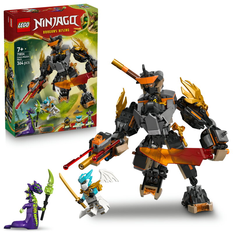 Coleov expedičný robot a dračí Zane