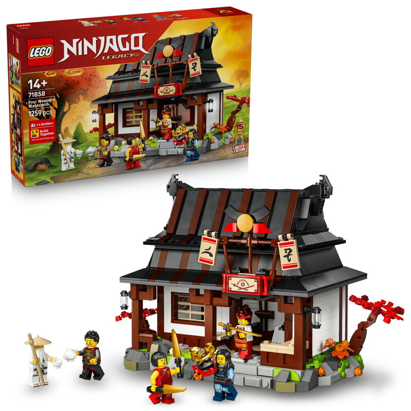 Kováreň Štyri zbrane: 15 rokov NINJAGO